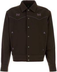 Needles - Butterfly-Embroidered Piped Jacket - Lyst