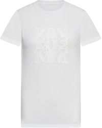 Max Mara - Crewneck Short-Sleeved T-Shirt - Lyst