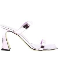 Giuseppe Zanotti - Flaminia 85Mm Open-Toe Mules - Lyst
