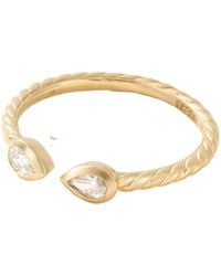 David Yurman - Cable 18-Karat Diamond Ring - Lyst