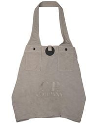 C.P. Company - Logo Embroidered Shoulder Bag - Lyst