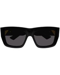 Bottega Veneta - Eyewear Square-Frame Sunglasses - Lyst