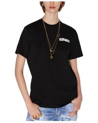 DSquared² - Logo Details T-Shirt - Lyst
