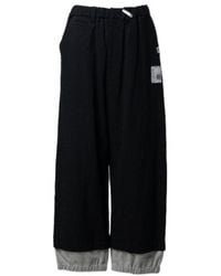 Maison Mihara Yasuhiro - Sweat Layered Wool Pants - Lyst