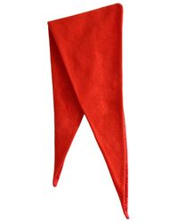 Rier - Losange Mini Fleece Scarf - Lyst