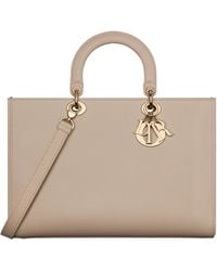 Dior - Large Lady D-Sire Bag - Lyst