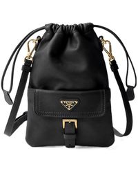 Prada - Drawstring Shoulder Bag - Lyst