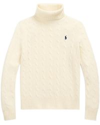 Polo Ralph Lauren - Roll Neck Knitted Jumper - Lyst
