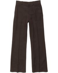 Acne Studios - Tailored Herringbone Trousers - Lyst