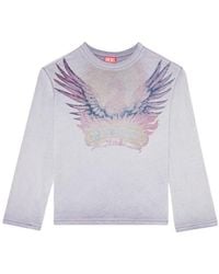 DIESEL - Long-Sleeve T-Shirt - Lyst