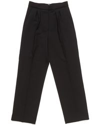 Max Mara - Verbano Mid-Rise Straight Leg Pants - Lyst