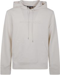 Michael Kors - Embossed Logo Hoodie - Lyst