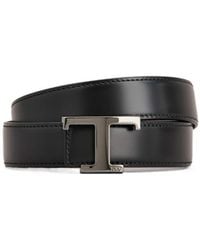 Tod's - T Timeless Reversible Belt - Lyst