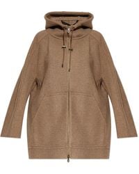 Max Mara - Gradi Zip-Up Coat - Lyst