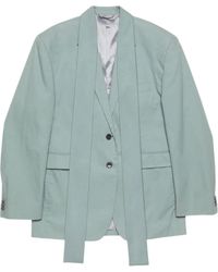 Acne Studios - Suit Jacket With Scarf - Lyst