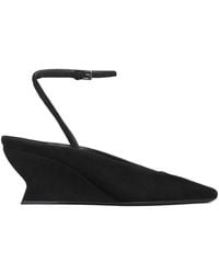 Alaïa - Ankle-Strap Mules - Lyst