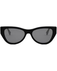 Fendi - Eyewear Cat-Eye Frame Sunglasses - Lyst