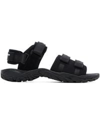 Comme des Garçons - Logo-Appliqué Touch-Strap Sandals - Lyst