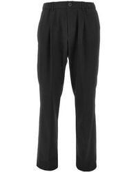Herno - Pleated Trousers - Lyst