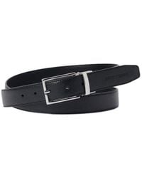 Emporio Armani - Logo Debossed Belt - Lyst