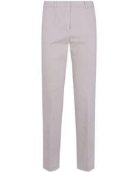 Peserico - Strech Gabardine Trousers - Lyst