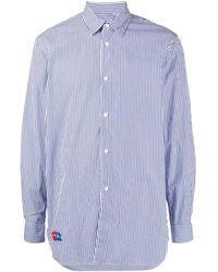 COMME DES GARÇONS PLAY - Lapel Long-Sleeved Shirt - Lyst