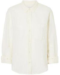Citizens of Humanity - Kayla Shrunken Linen Shirt - Lyst