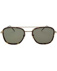 Thom Browne - Eyewear Aviator Frame Sunglasses - Lyst