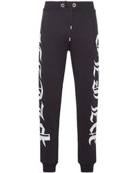 Philipp Plein - Printed Drawstring Sweatpants - Lyst