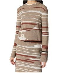 Bottega Veneta - Linen And Cotton Sweater - Lyst