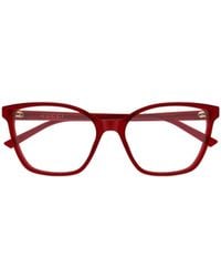 Gucci - Emblem Cat-Eye Eyeglasses - Lyst