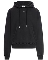 Off-White c/o Virgil Abloh - Stamp Mary Drawstring Hoodie - Lyst