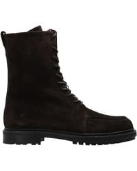 Aeyde - Tate Lace-Up Ankle Boots - Lyst