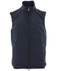 Paul & Shark - Vest Style Stand-Neck Casual Jacket - Lyst