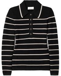 Zimmermann - Crush Striped Stretch-Knit Top - Lyst