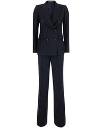 Tagliatore - Double-Breasted Buttoned Suit - Lyst