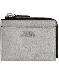 Marc Jacobs - The Coated Glitter Everyday Top Zip Wallet - Lyst