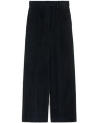 Weekend by Maxmara - Tania Wide-Leg Corduroy Trousers - Lyst