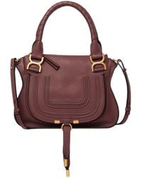 Chloé - Chloé Marcie Top Handle Shoulder Bag - Lyst