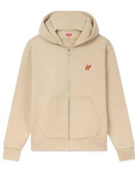 パーカー・フーディ KENZO GOTS KENZO DRAGONFLY FULL ZIP HOODIE KENZO Dragonfly Full Zip Hoodie in Gray for Men | Lyst