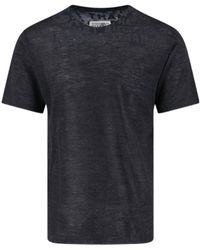 MM6 by Maison Margiela - Jacquard Printed Crewneck T-Shirt - Lyst