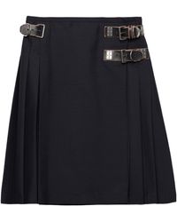 Prada - Kid Mohair Skirt - Lyst