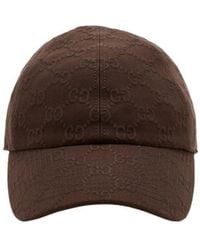 Gucci - Embossed Gg Jersey Baseball Hat - Lyst