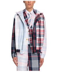Thom Browne - Plaid Patchwork Blazer - Lyst
