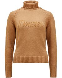 Moncler - Cashmere Wool Polo Neck Jumper - Lyst