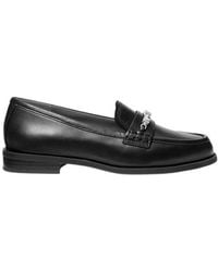 MICHAEL Michael Kors - Dina Leather Loafer - Lyst