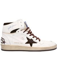 Golden Goose - Sky Star Lace-Up Sneakers - Lyst