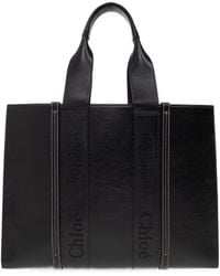 Chloé - Chloé Woody Large Shopper Bag - Lyst