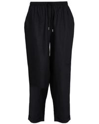 BOSS - Elasticated Drawstring Trousers - Lyst
