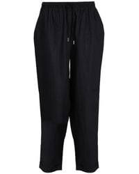 BOSS - Elasticated Drawstring Trousers - Lyst